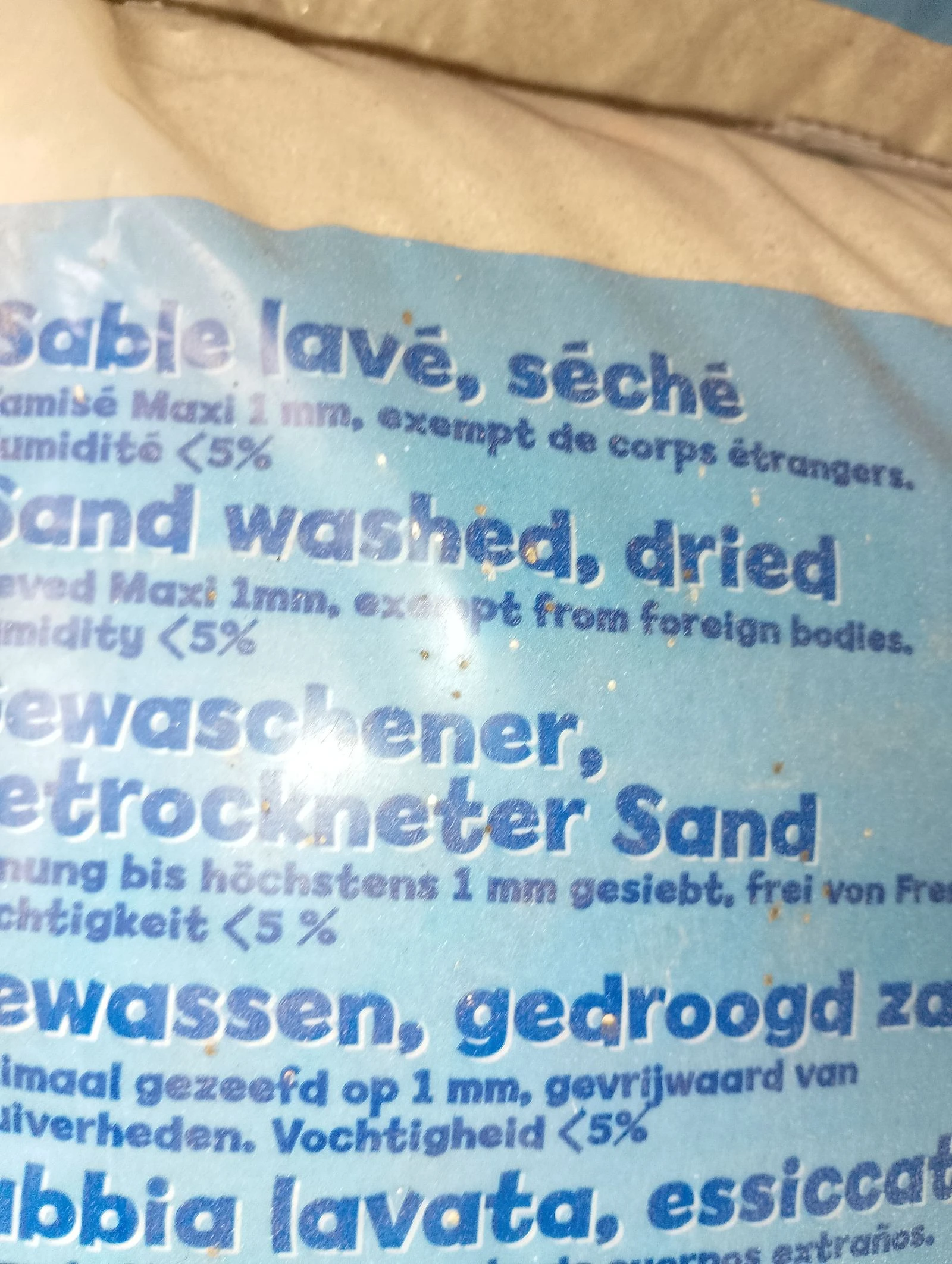 Wassand zak, gedroogd 15kg SMOBY nieuw – photo 5